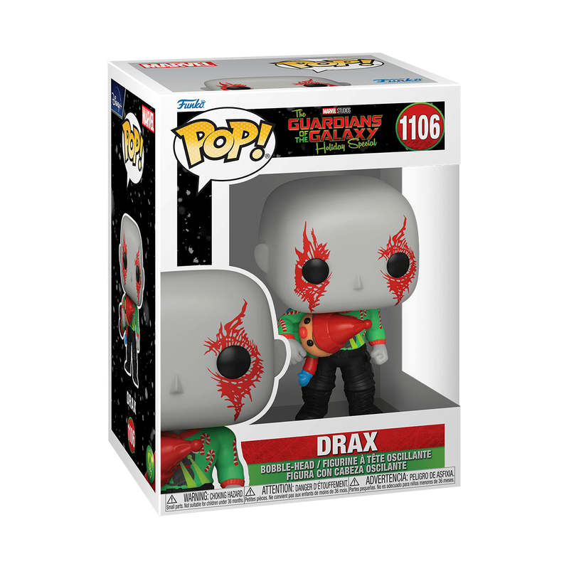 Funko Pop! Marvel Studios: The Guardians of the Galaxy Holiday Special - Drax