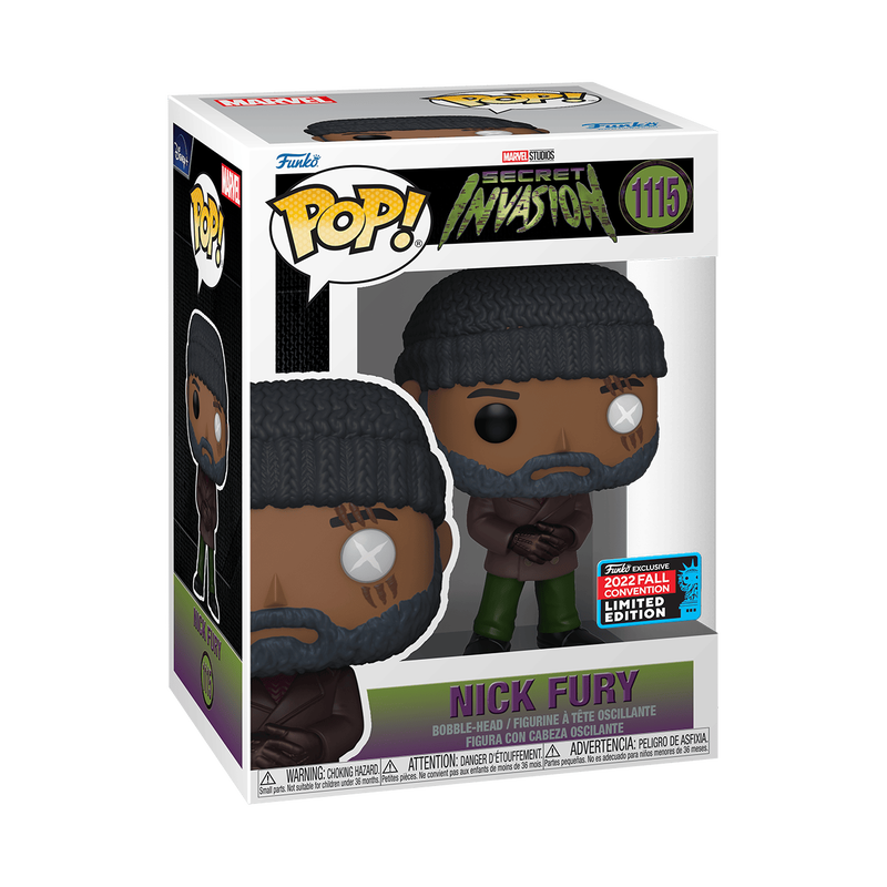 Funko Pop! Marvel: Secret Invasion - Nick Fury 2022 Fall Convention Exclusive