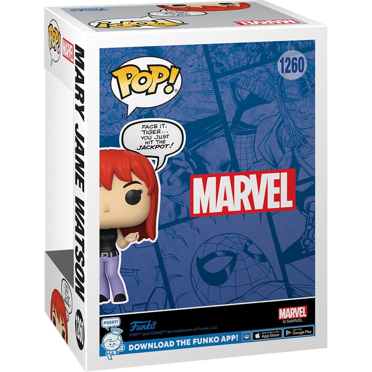 Funko Pop! Marvel: Spider-Man - Mary Jane Watson Entertainment Earth Exclusive