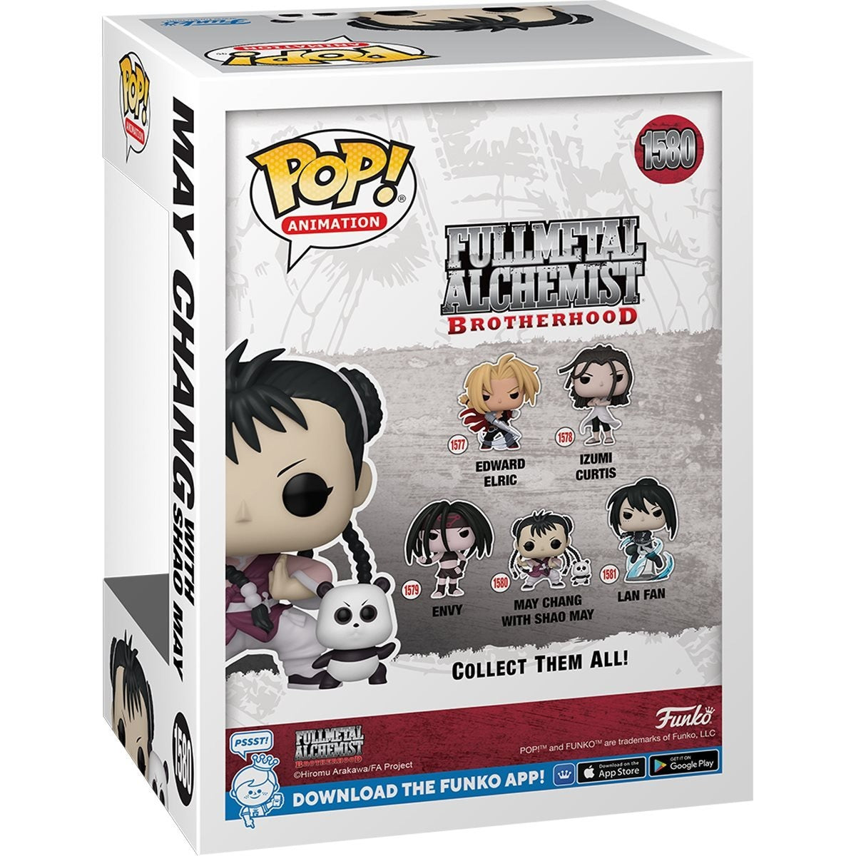 Funko Pop! & Buddy Animation: Fullmetal Alchemist: Brotherhood - May Chang With Shao May #1580