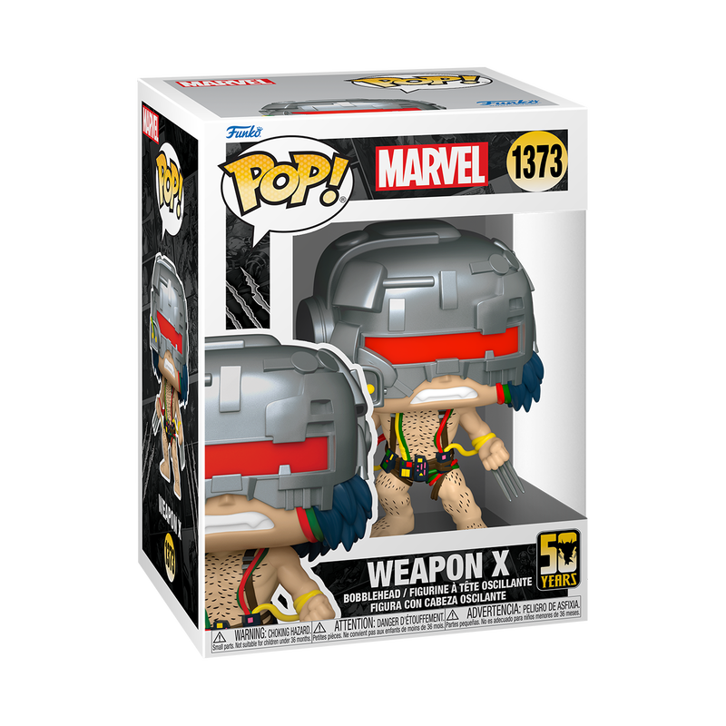 Funko Pop! Marvel: Wolverine 50th Anniversary - Weapon X #1373