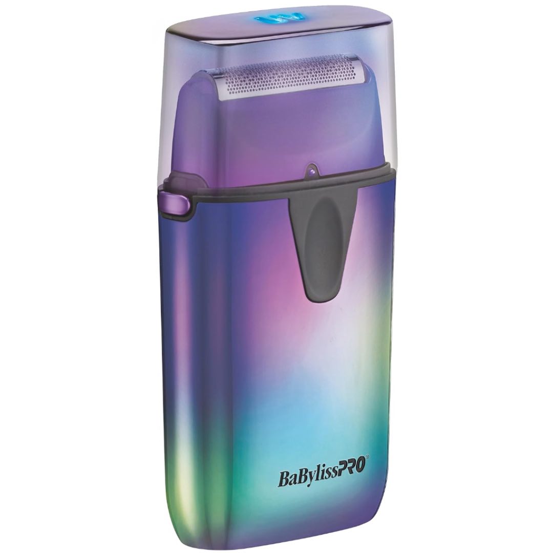 Babylisspro® UVfoil limited edition iridescent uv-disinfecting single-foil shaver