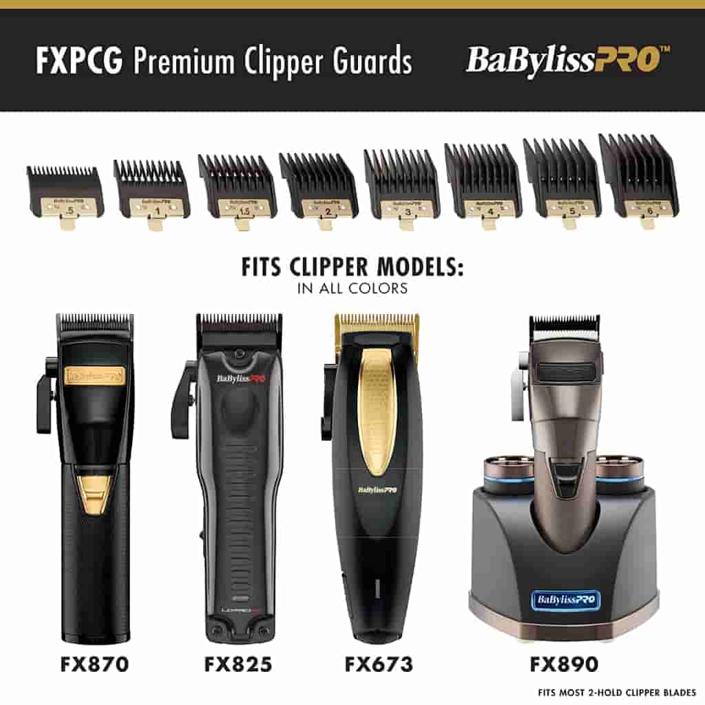 BaBylissPRO® Premium Clipper Guards