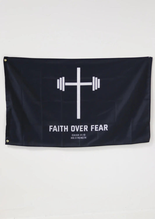 Faith Over Fear Flag