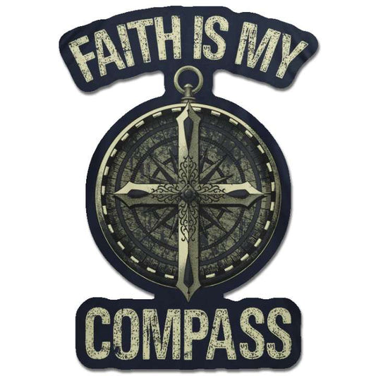 Faith is my Compass Decal