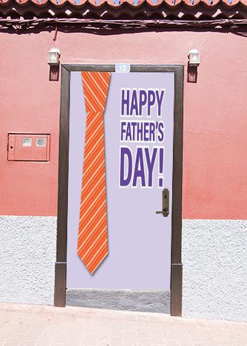 Classic Happy Father's Day Door Cover