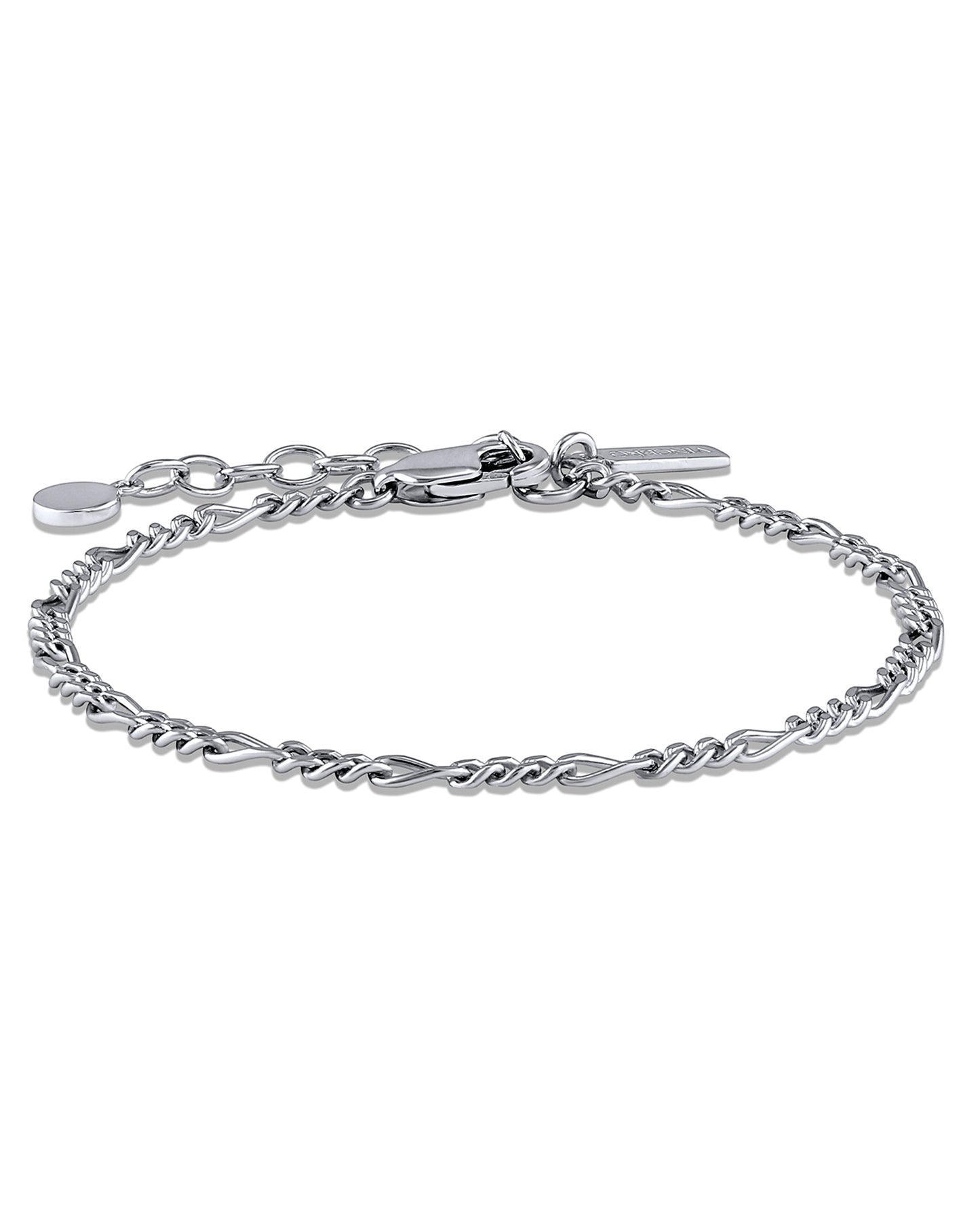 The Thin Figaro Chain - Sterling Silver