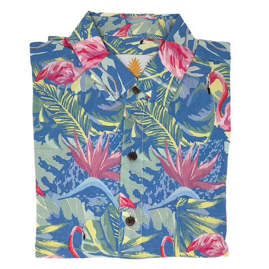 Flamingo Rum Club Hawaiian Shirt