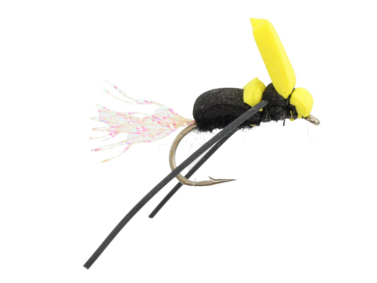 Foam Bumblebee Fly Tying Material Kit, size 12 | Wild Water Fly Fishing