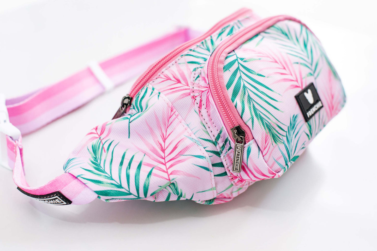 Frenchie Fanny Pack - Pink Palms