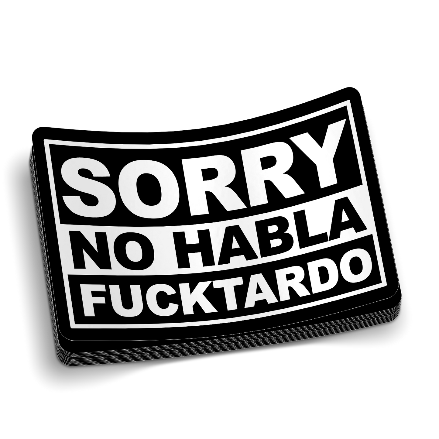 F*cktardo  5 Inch Decal