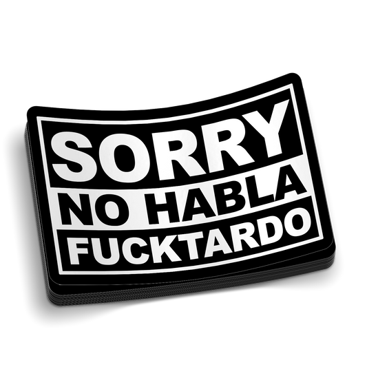 F*cktardo  5 Inch Decal