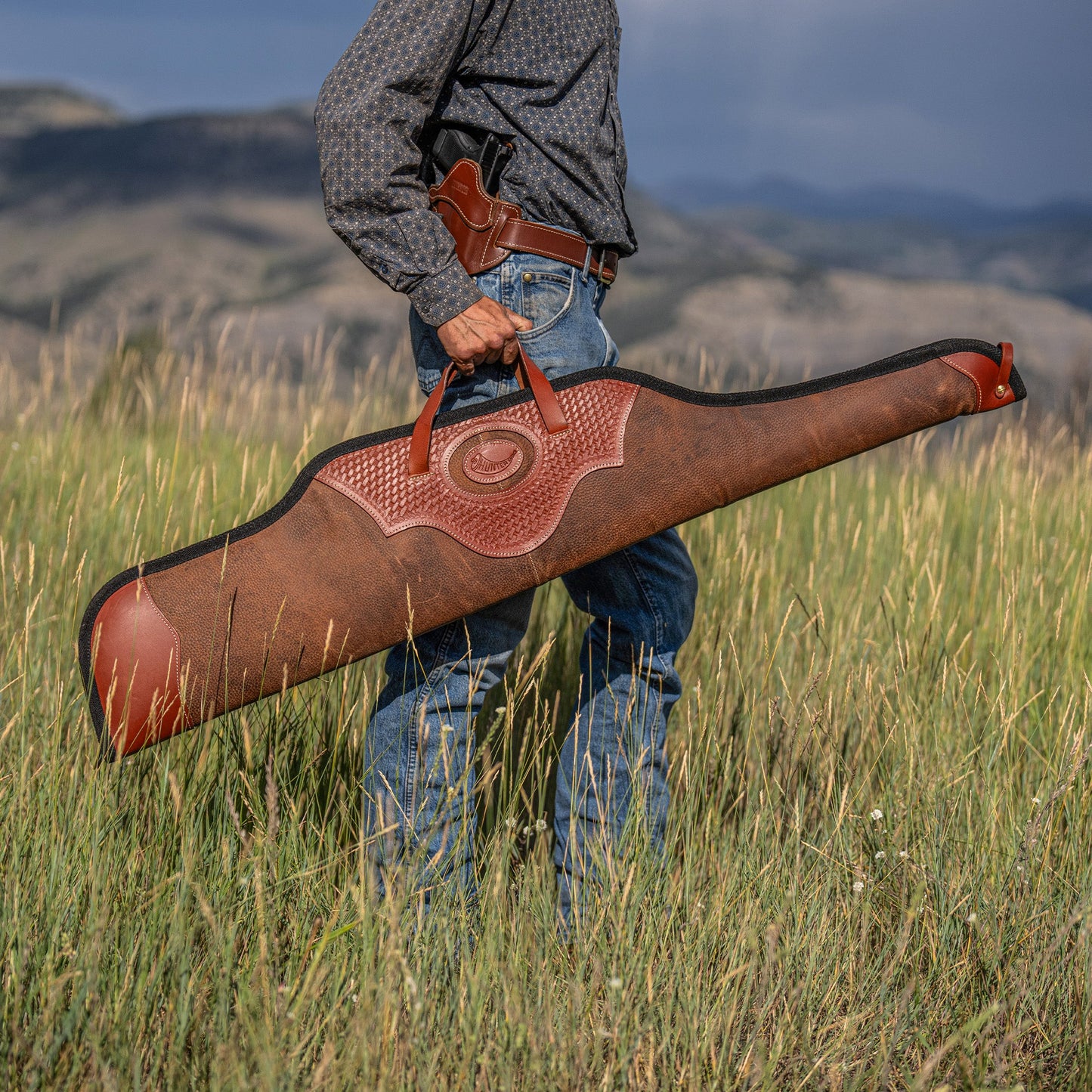 Leather Rifle Case