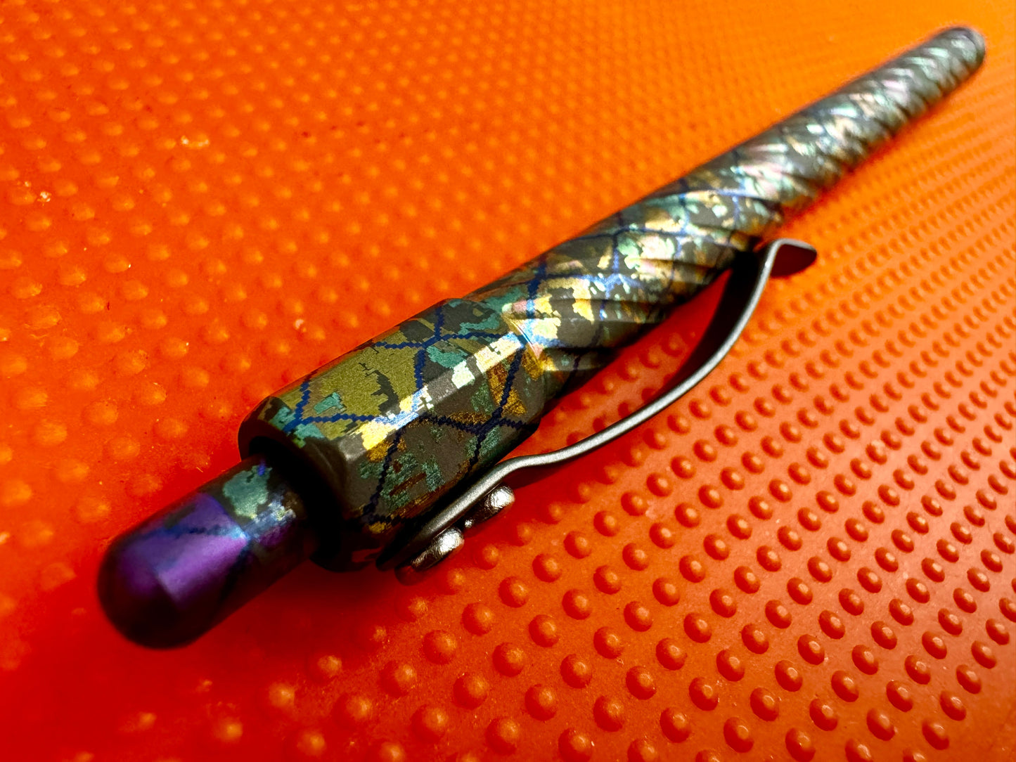 Titanium DraftTitan Mechanical Pencil by Maratac® - Limited Edition - Chaotic Aurora Pattern