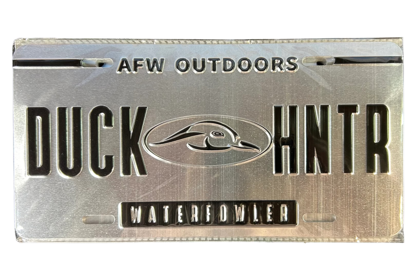 Duck Hunter License Plate