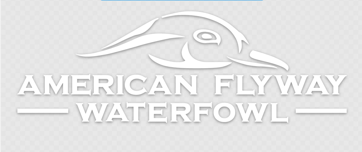 American Flyway Waterfowl Window Decal