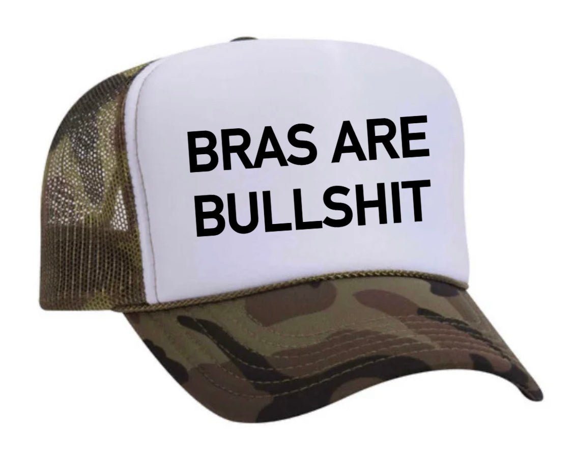 Bras Are Bullshit Trucker Hat