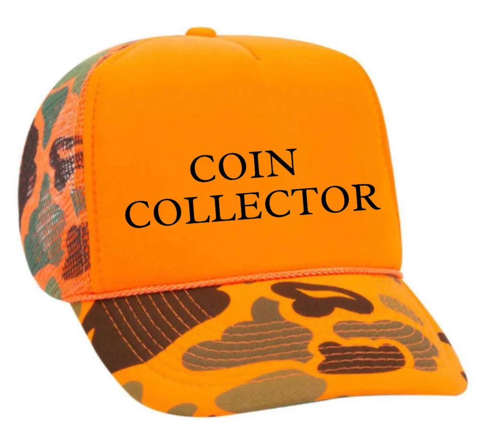 Coin Collector Trucker Hat