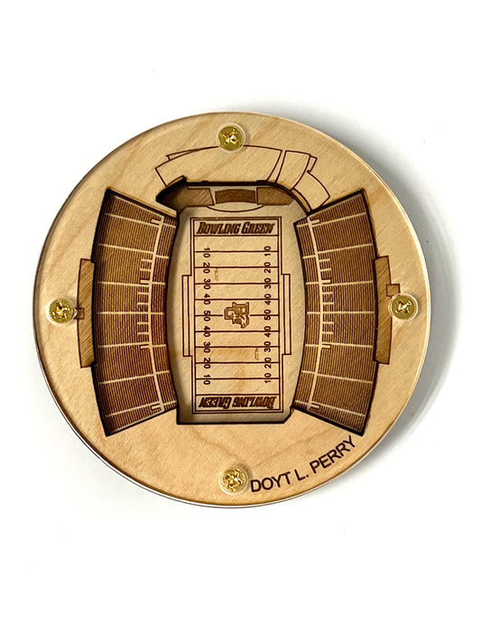 Bowling Green, Ohio Coaster Art (Doyt L. Perry Stadium)