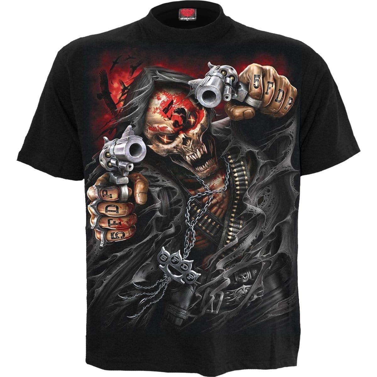 5FDP - ASSASSIN - Licensed Band T-Shirt Black