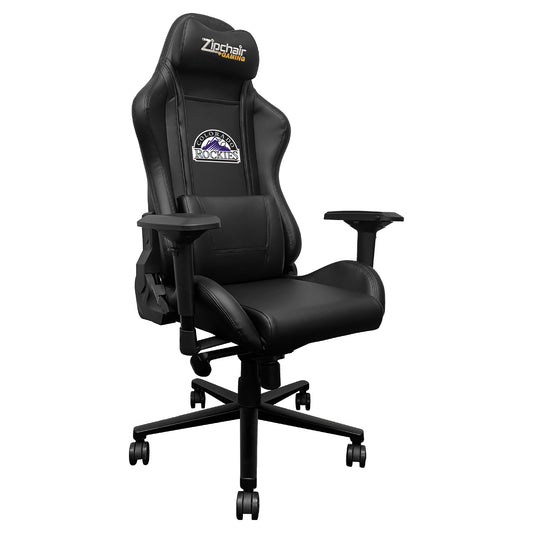 Xpression Pro Gaming Chair with Colorado Rockies Logo