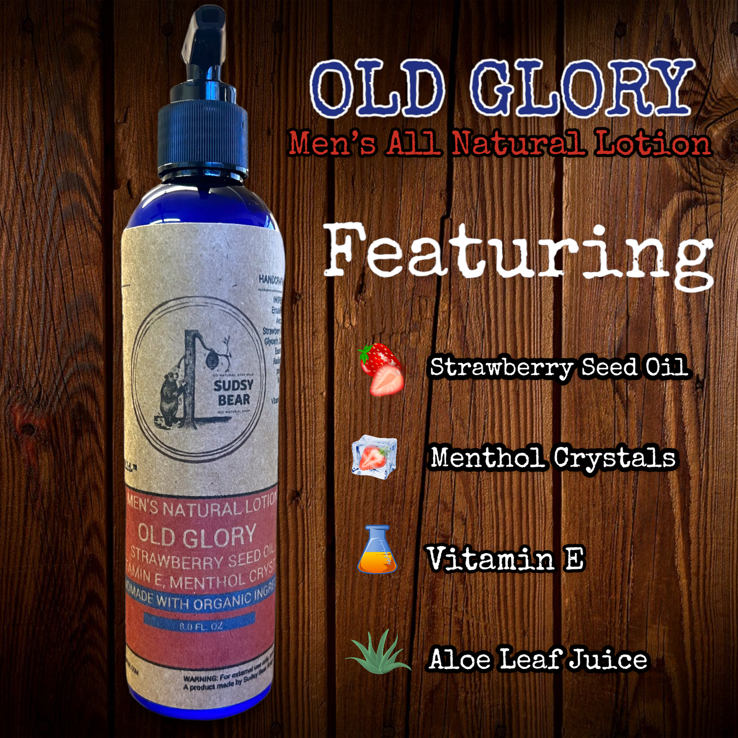 Old Glory Men's Lotion