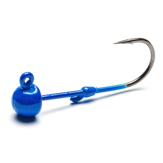 Blue Addicted Worm Jig Head