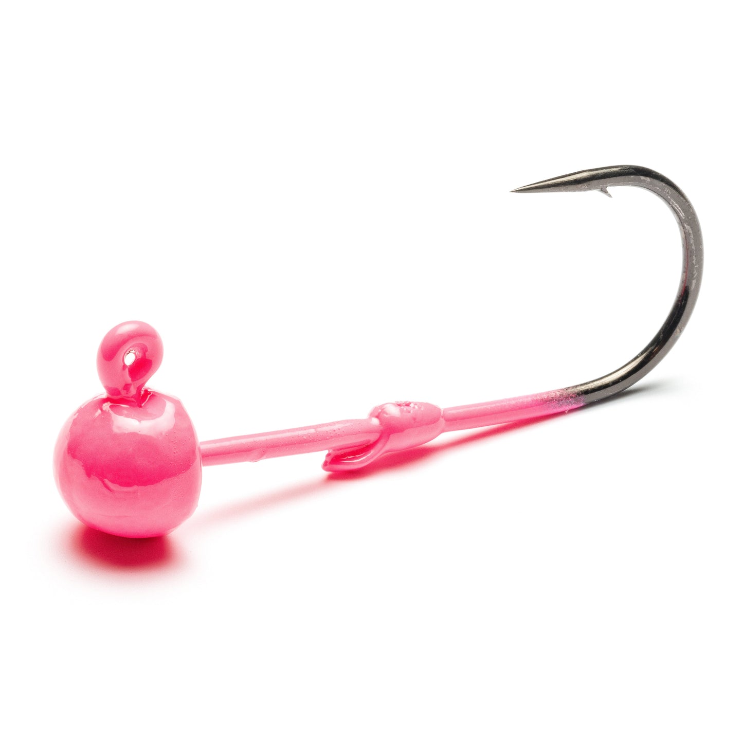 Hot Pink Addicted Worm Jig Head