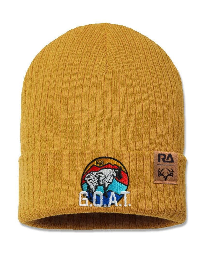 Goat Sustainable Rib Knit Beanie