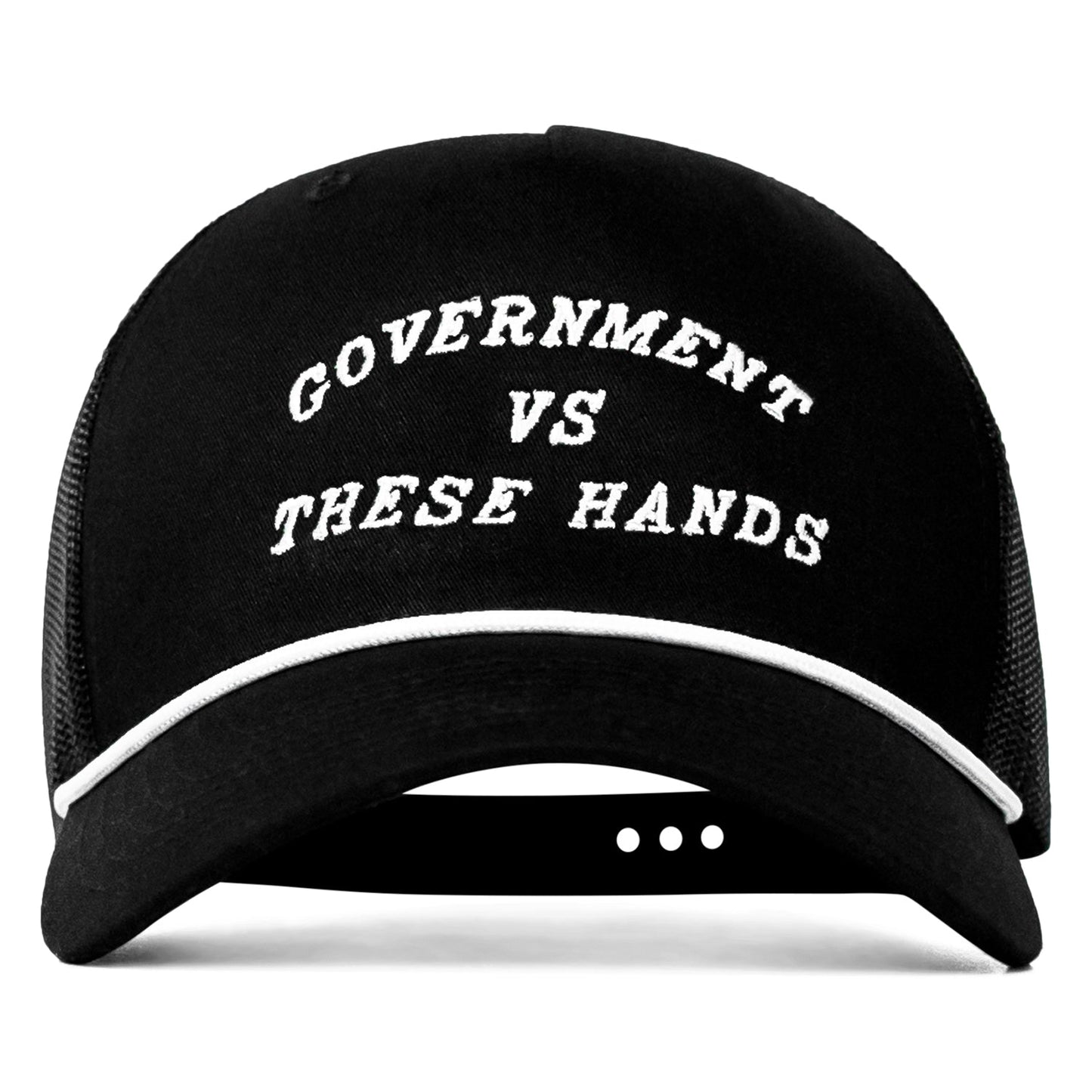 Government -vs- These Hands Rope SnapBack