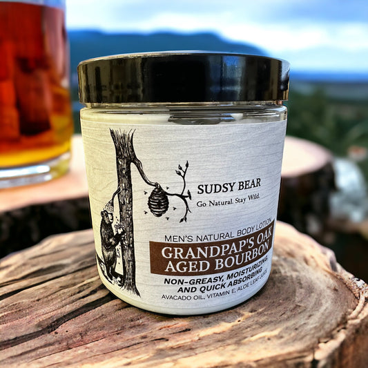 Grandpap's Oak Aged Bourbon Men's Lotion