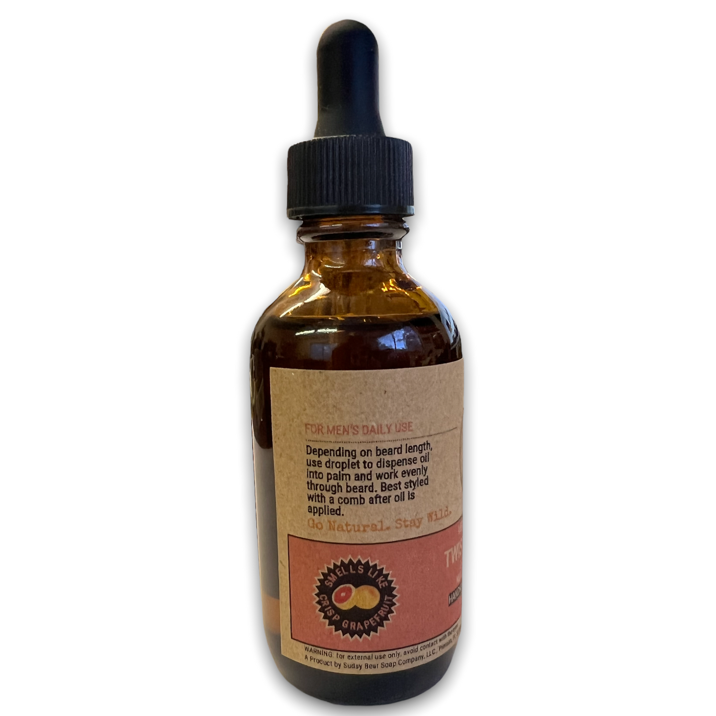 Twisted Grapefruit Organic Beard Oil