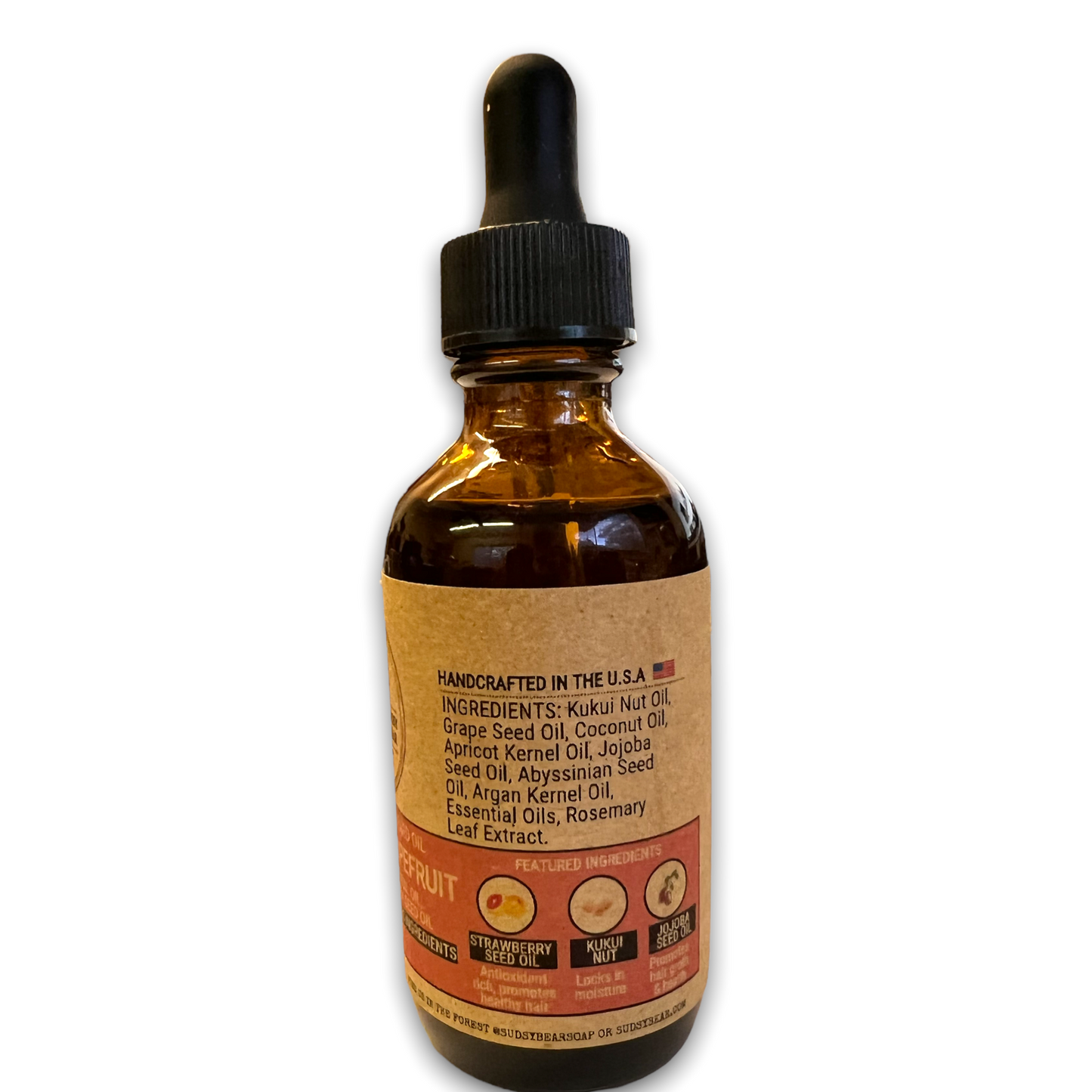 Twisted Grapefruit Organic Beard Oil