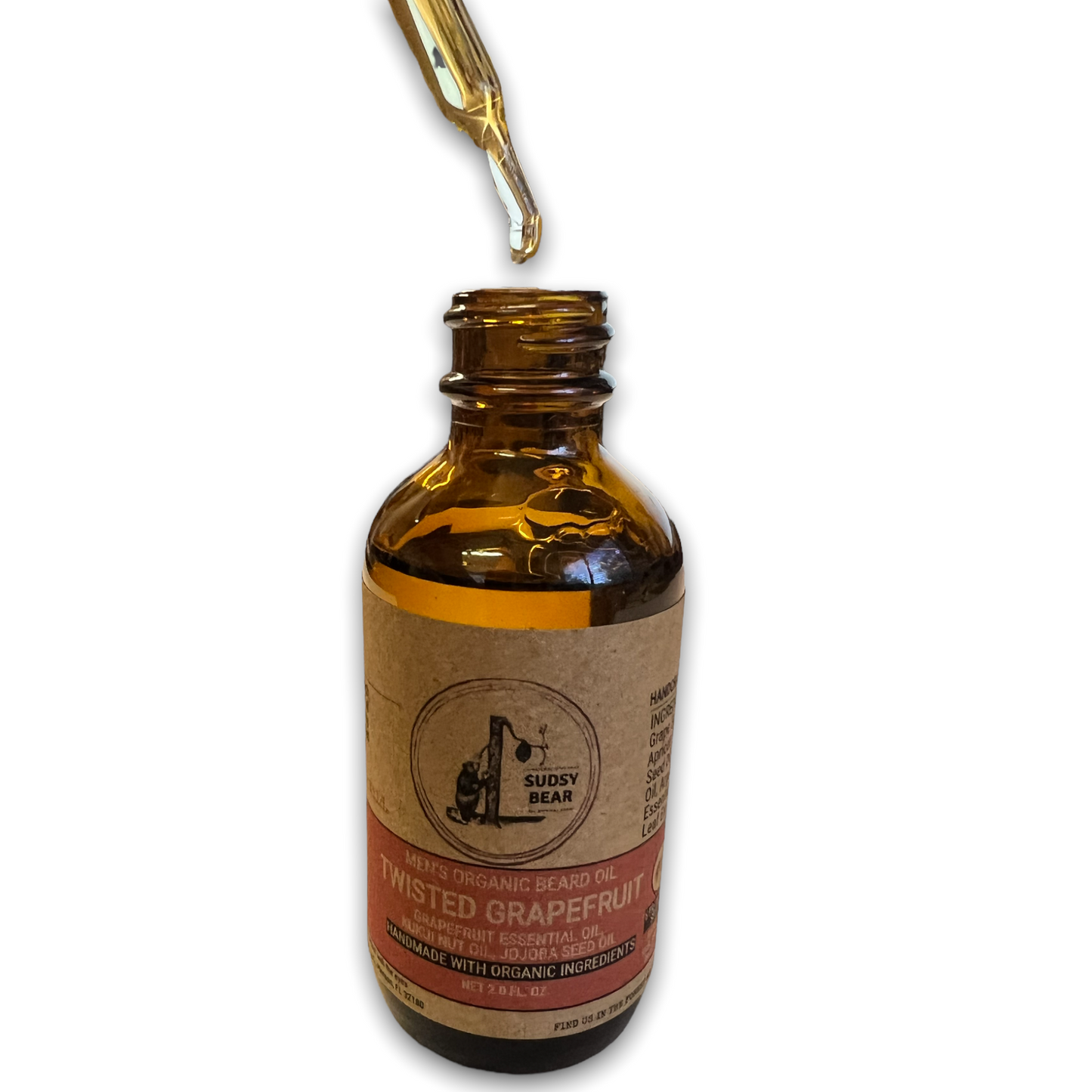 Twisted Grapefruit Organic Beard Oil