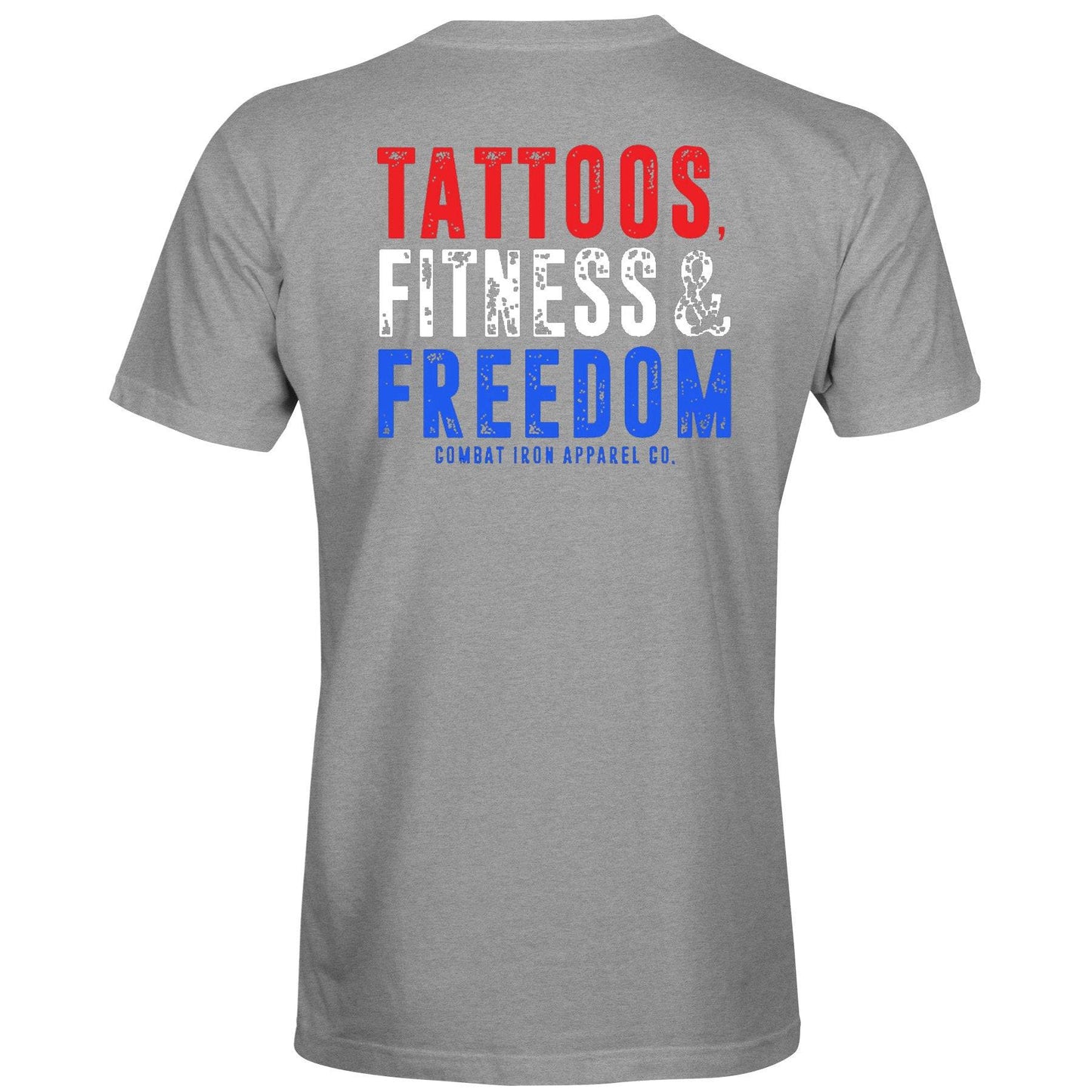 Tattoos, Fitness, & Freedom USA Edition Men's T-Shirt