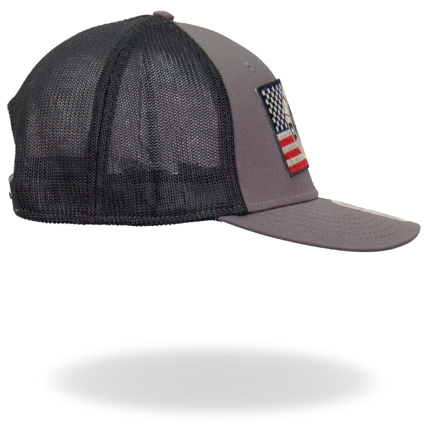 Hot Leathers GSH1022 2nd Amendment Flag Trucker Hat