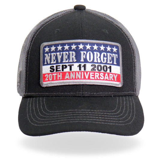 Hot Leathers GSH1038 9-11 Never Forget Truckers Hat