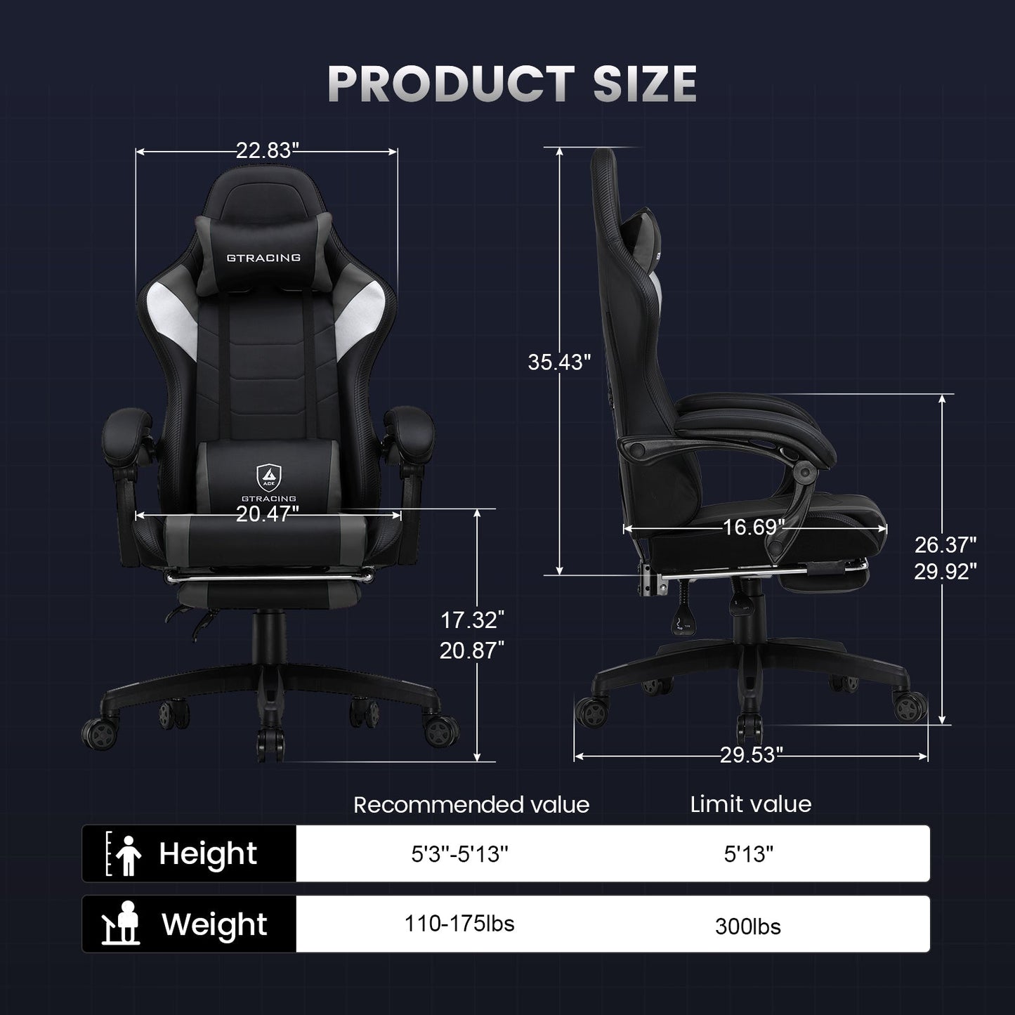 Footrest Series GT079