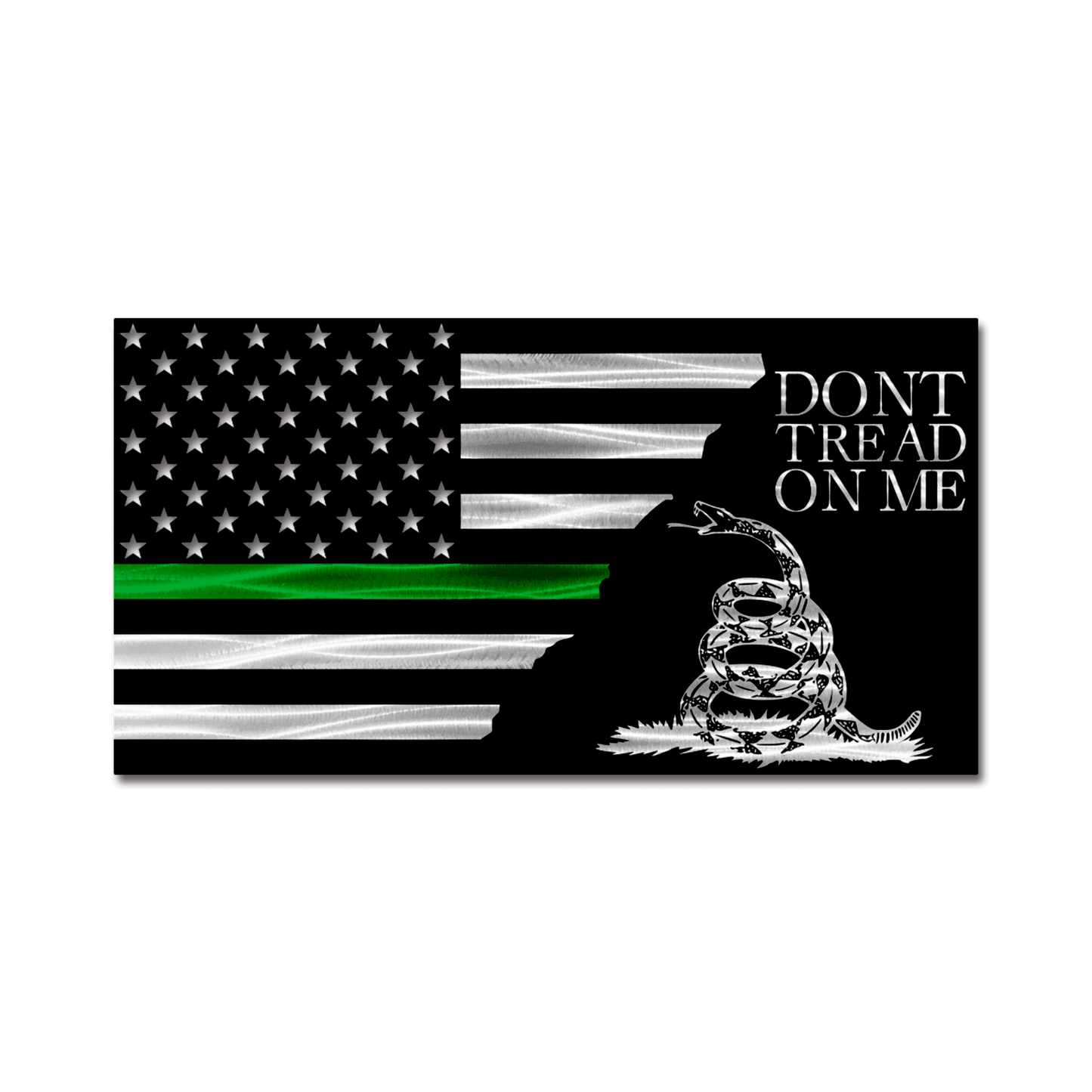 "Don't Tread On Me" Gadsden Split Flag - In Stock