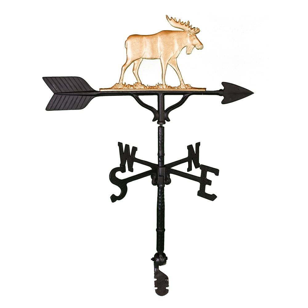 32″ Aluminum Moose Weathervane