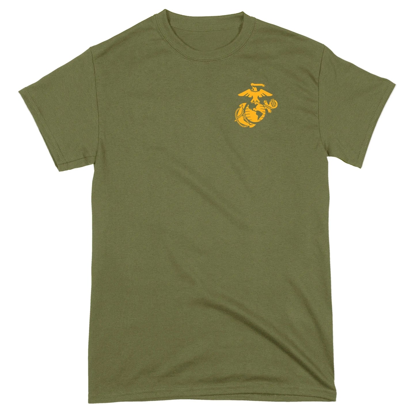 Marines Gold EGA Chest Seal Tee