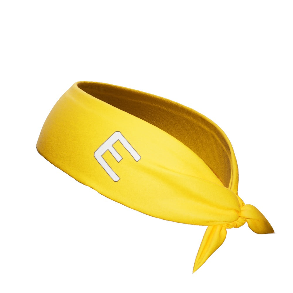 Gold Tie Headband