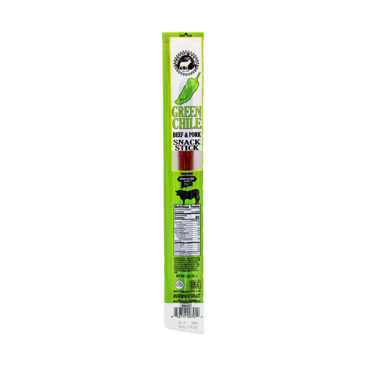 Green Chile Beef & Pork Snack Stick