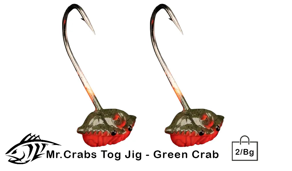 1.5oz Mr. Crabs Tog Jigs 2/Bag