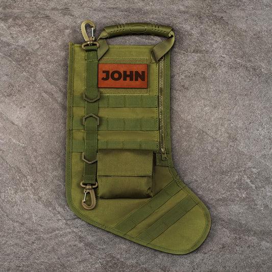 Personalized Tactical Christmas Stocking