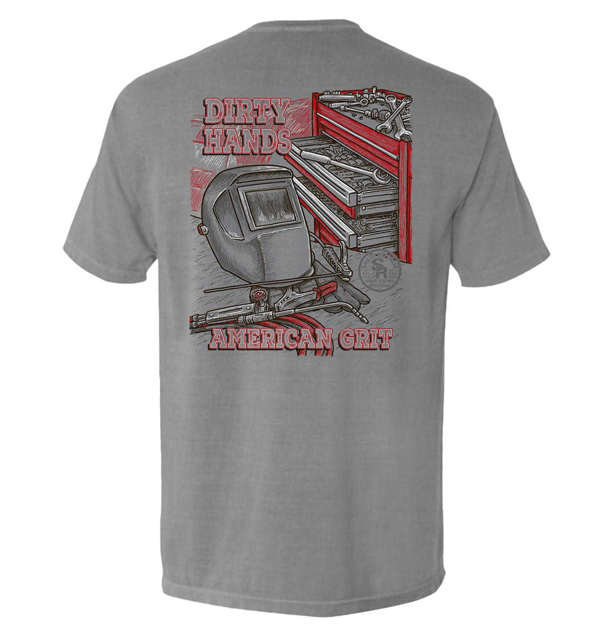 Dirty Hands American Grit Pocket Tee