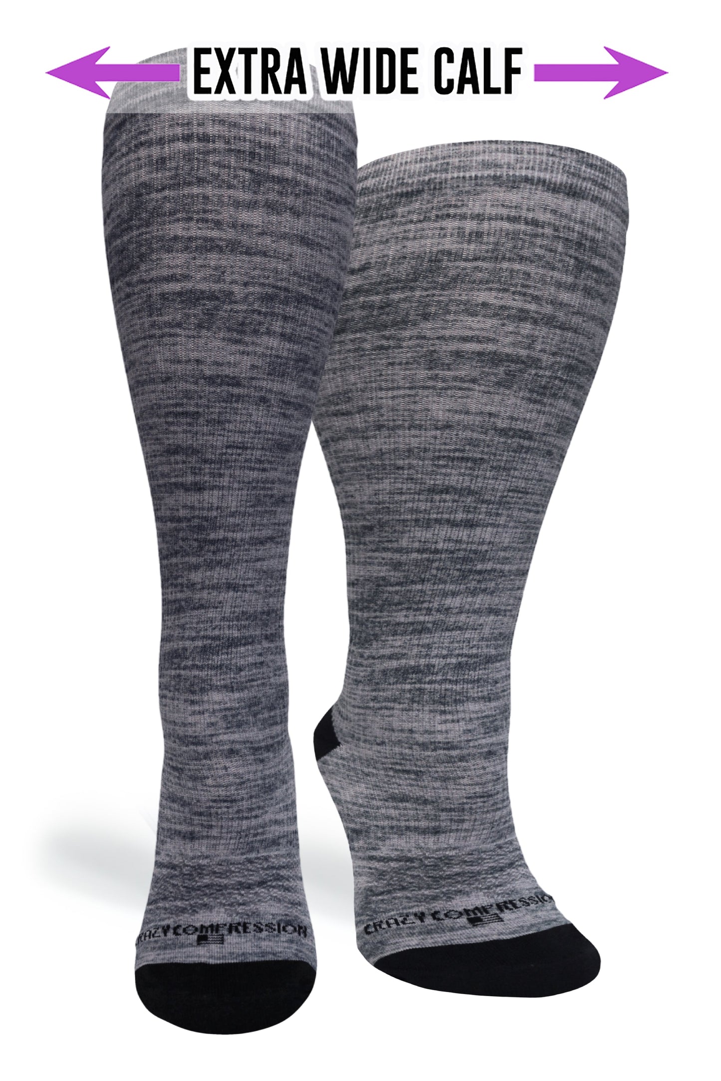 Grey Heather - (Standard & Extra Wide)