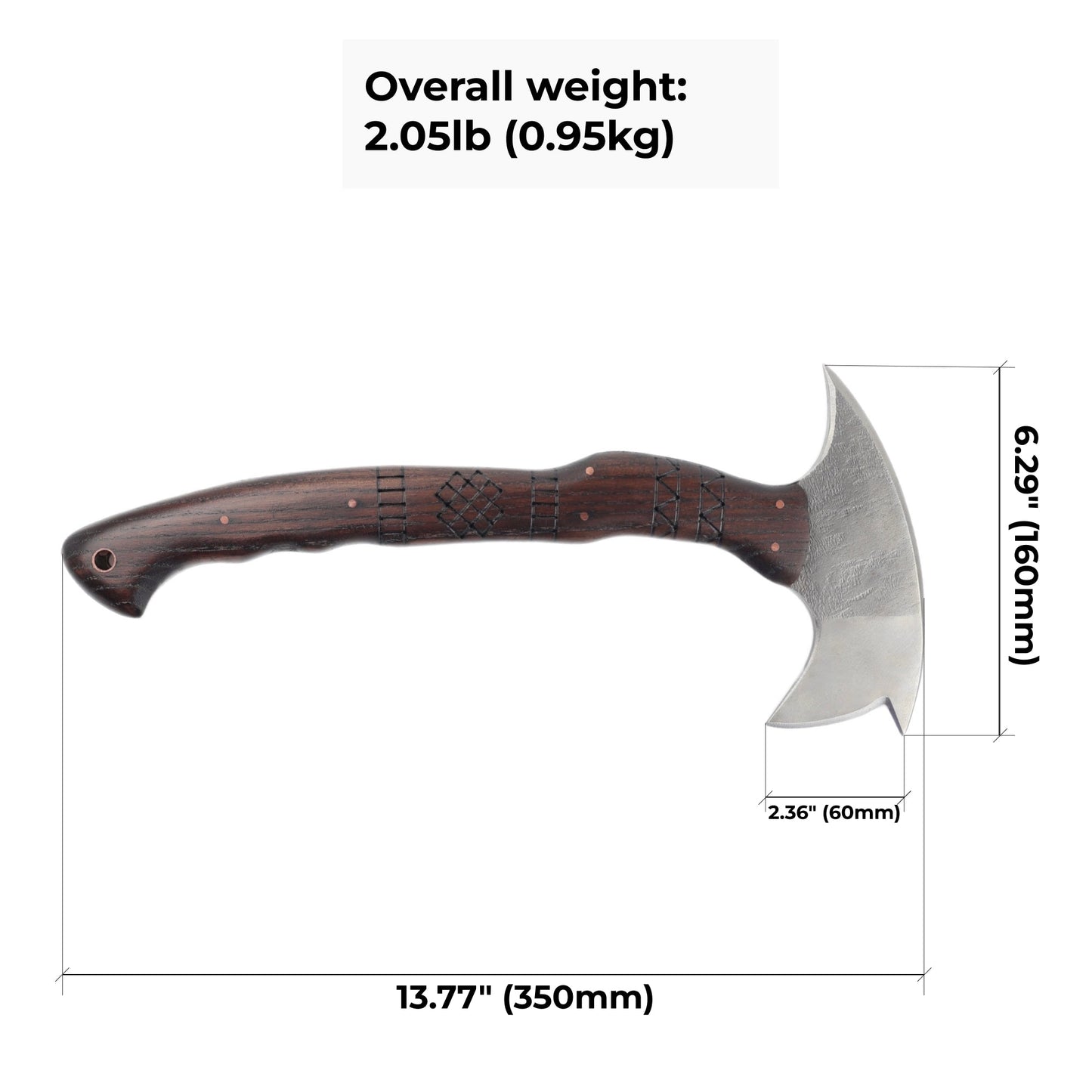 Сustom made tomahawk "Ogun"