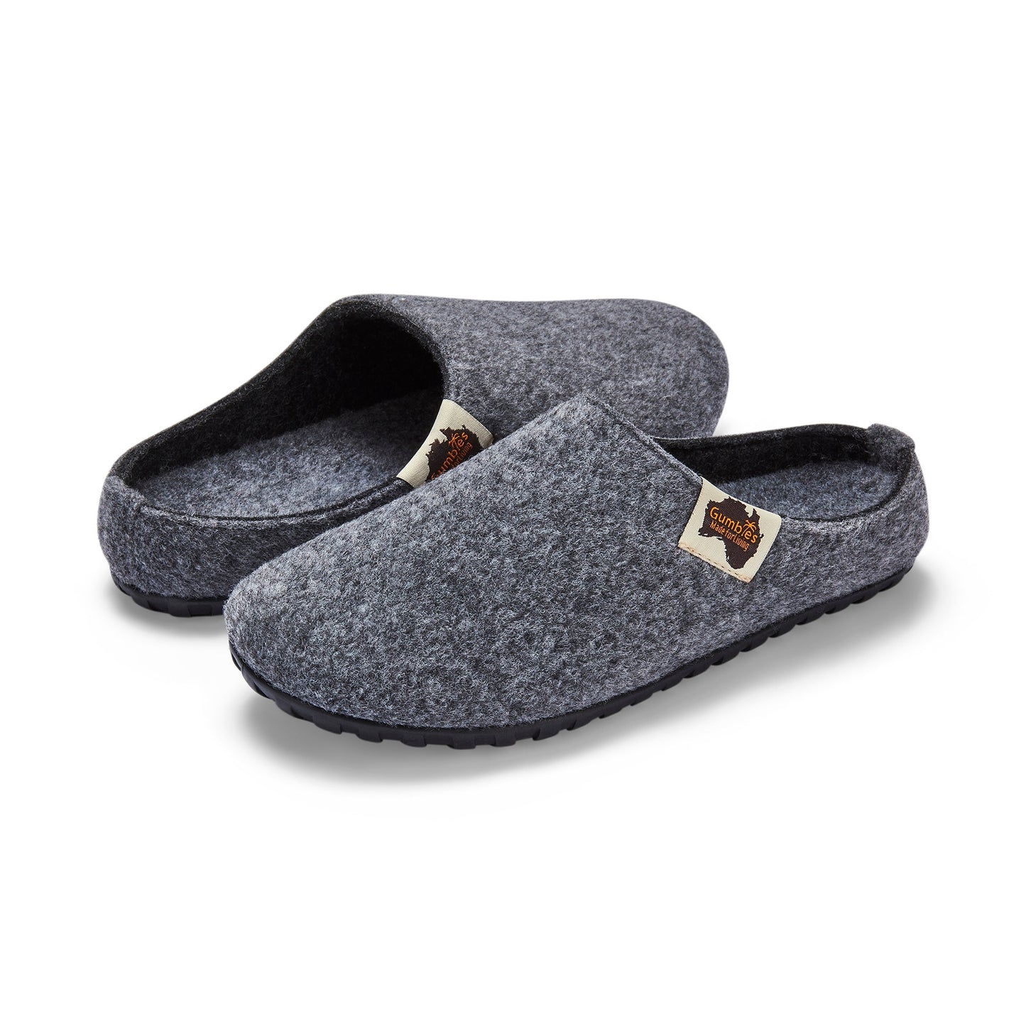 Outback Slippers - Women's - Grey & Charcoal