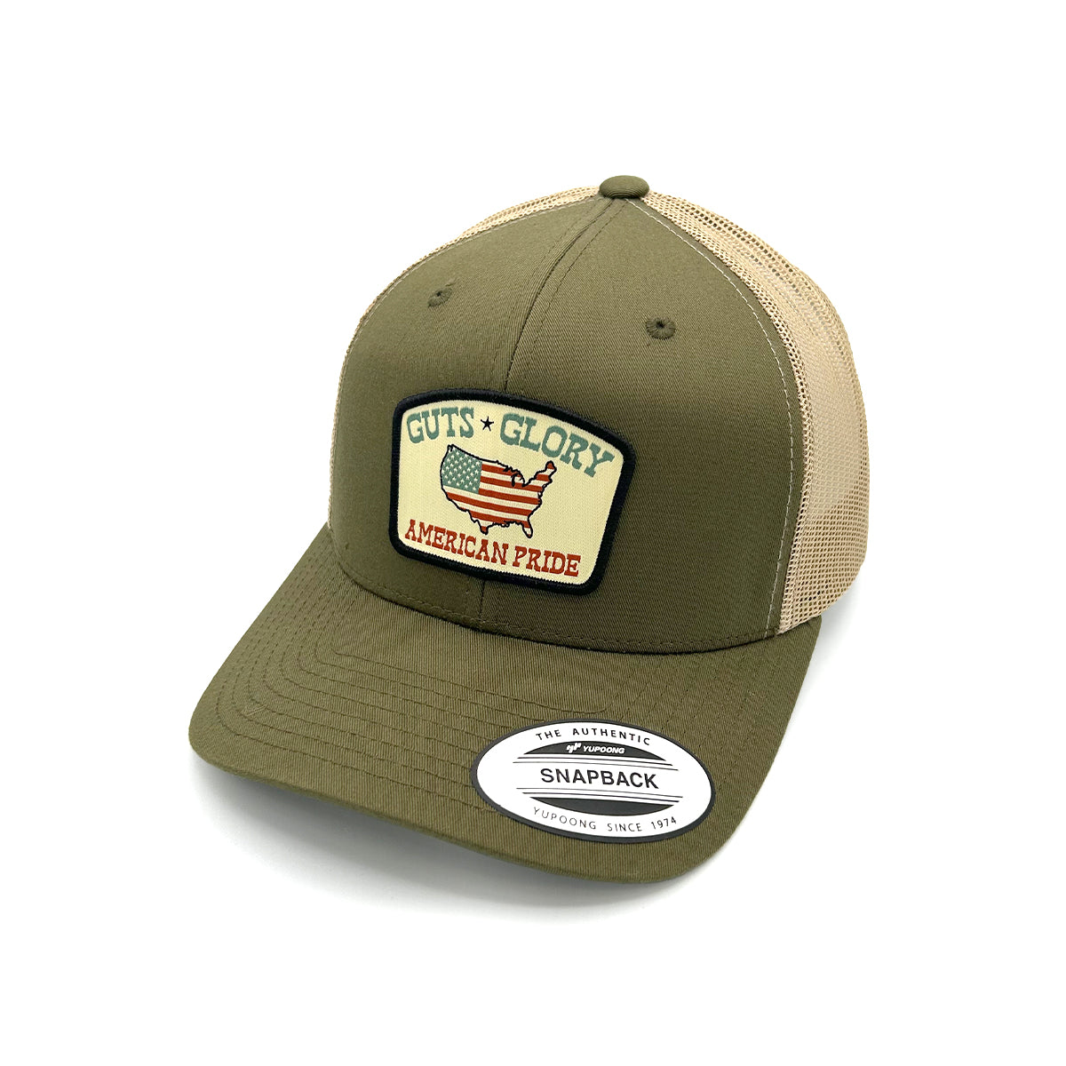 Guts Glory American Pride Woven Patch Hat